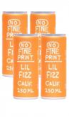 No Fine Print - Lil Fizz (Fizzy White Wine) 4pk 0 (253)
