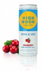 High Noon - Cranberry Vodka Seltzer 4-Pack (4 pack 355ml cans) (4 pack 355ml cans)
