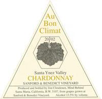 Au Bon Climat - Chardonnay Santa Ynez Valley Sanford & Benedict Vineyard 2018 (750ml) (750ml)