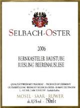 Selbach-Oster -  Bernkasteler Badstube Riesling Beerenauslese NV (375ml) (375ml)